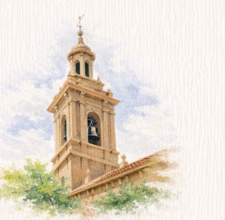 Ilustración de la Iglesia de San Juan de la Cruz